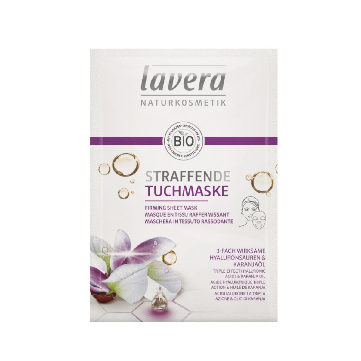 Máscara facial reafirmante, Lavera 21 ml
