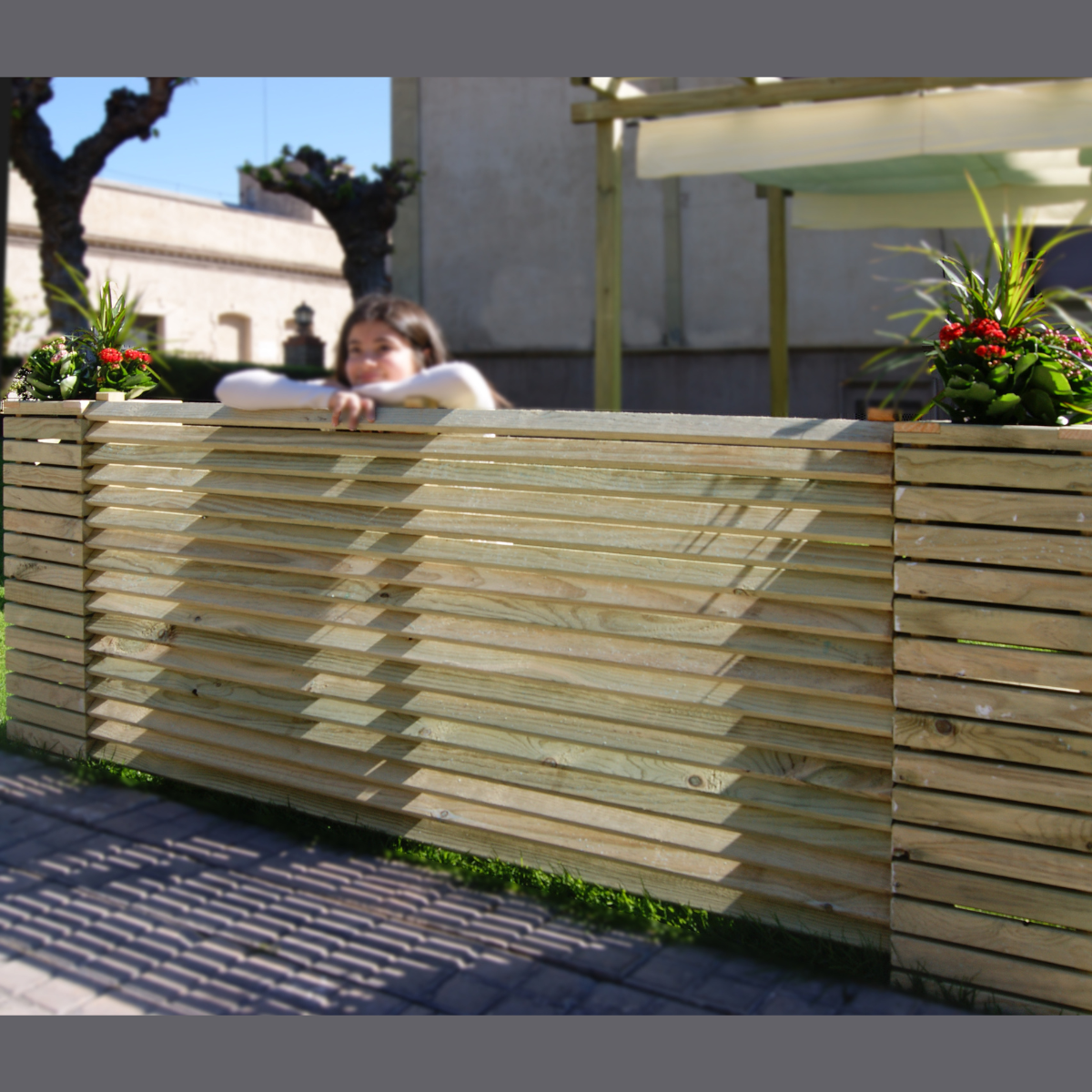 Panel - Valla Luxe veneciano Vidahuerto 160x6x93 Cm_2