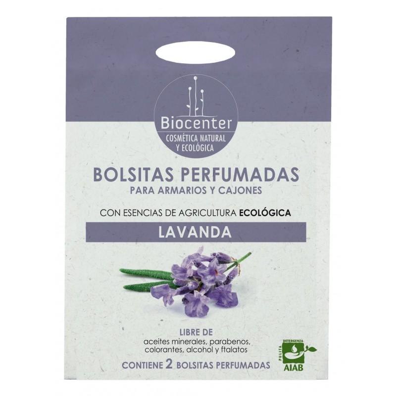 Saquetas ecológicas de lavanda Biocenterer para roupeiros, 2 unidades