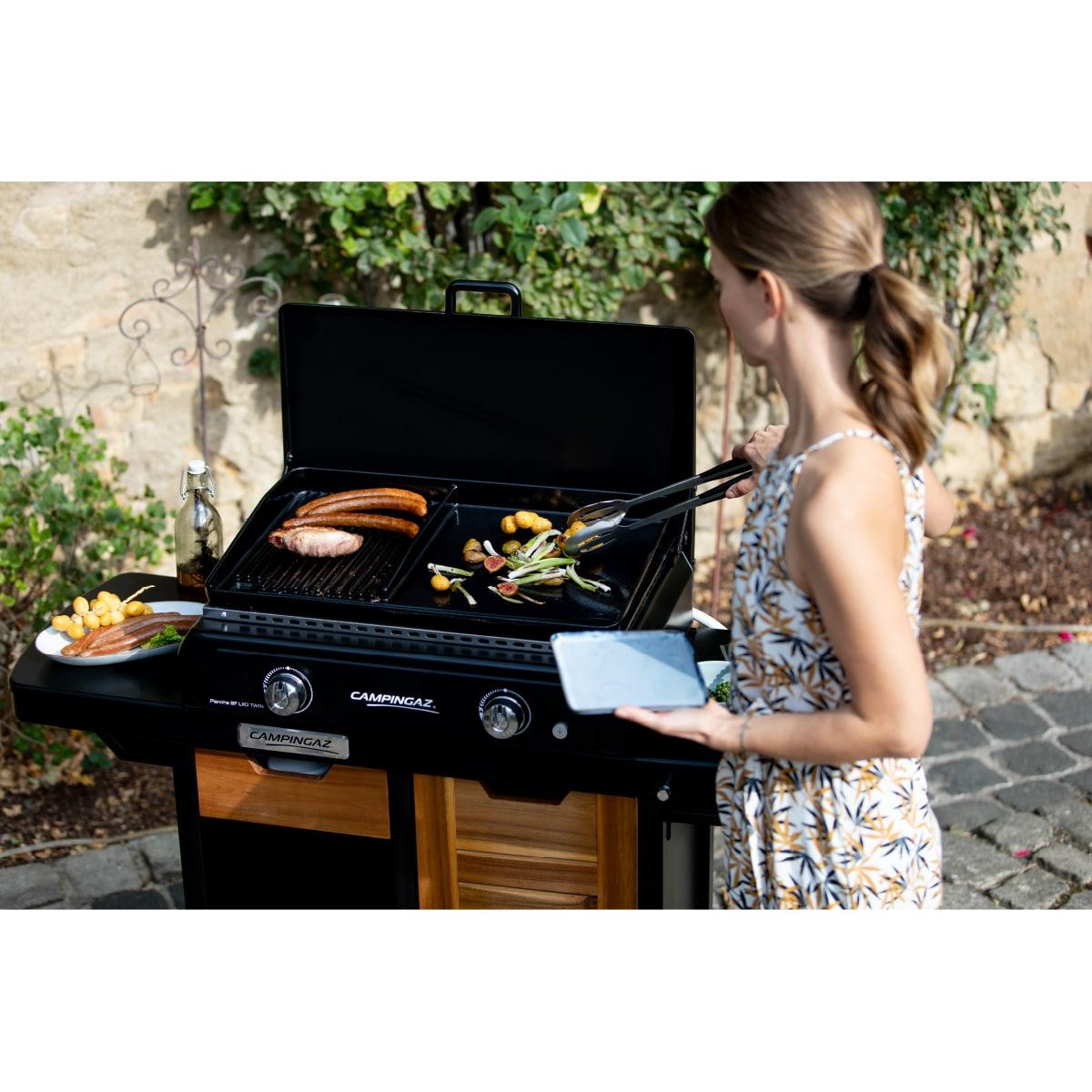 Ferro de engomar duplo a gás Blue Flame LXD