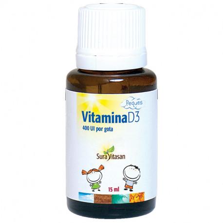 Vitamina D3 infantil 15 ml Sura Vitasan