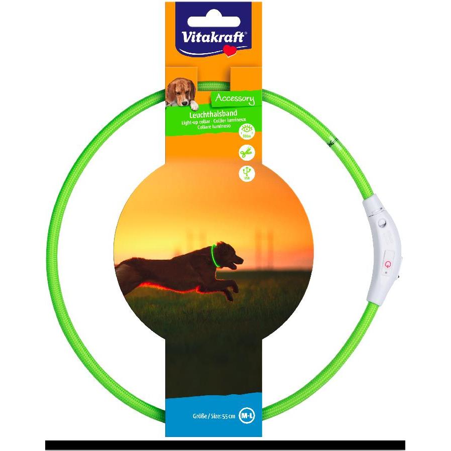 Coleira refletora para cães Vitakraft XS-S / 35 cm