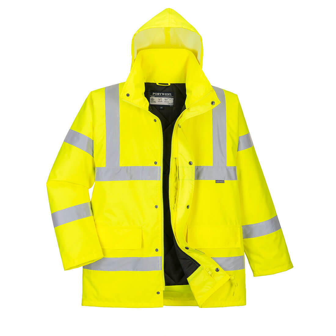 Chaqueta De Alta Visibilidad Transpirable Winter Traffic / Xxxl / Amarillo_0