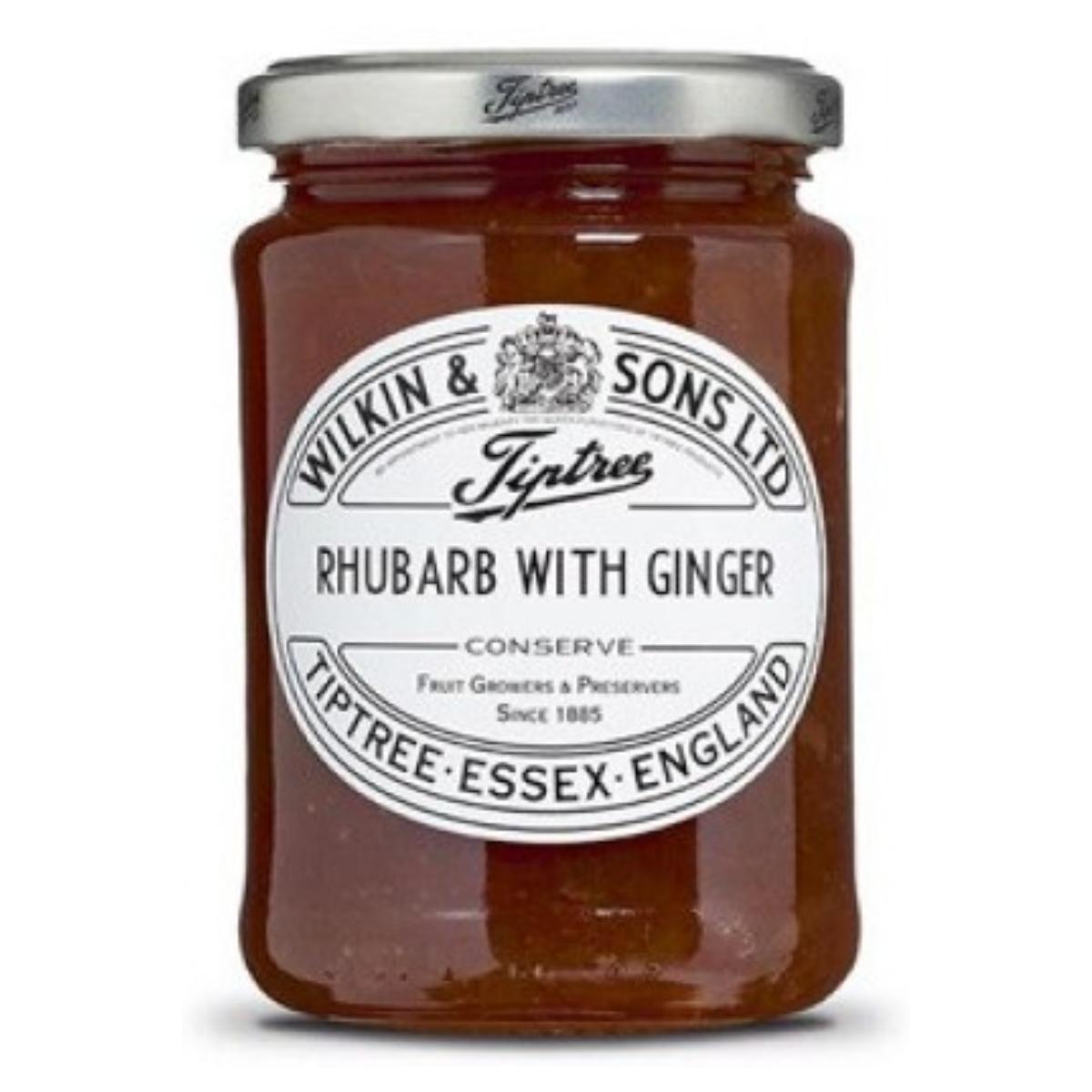 Geleia de ruibarbo e gengibre Tiptree 340g