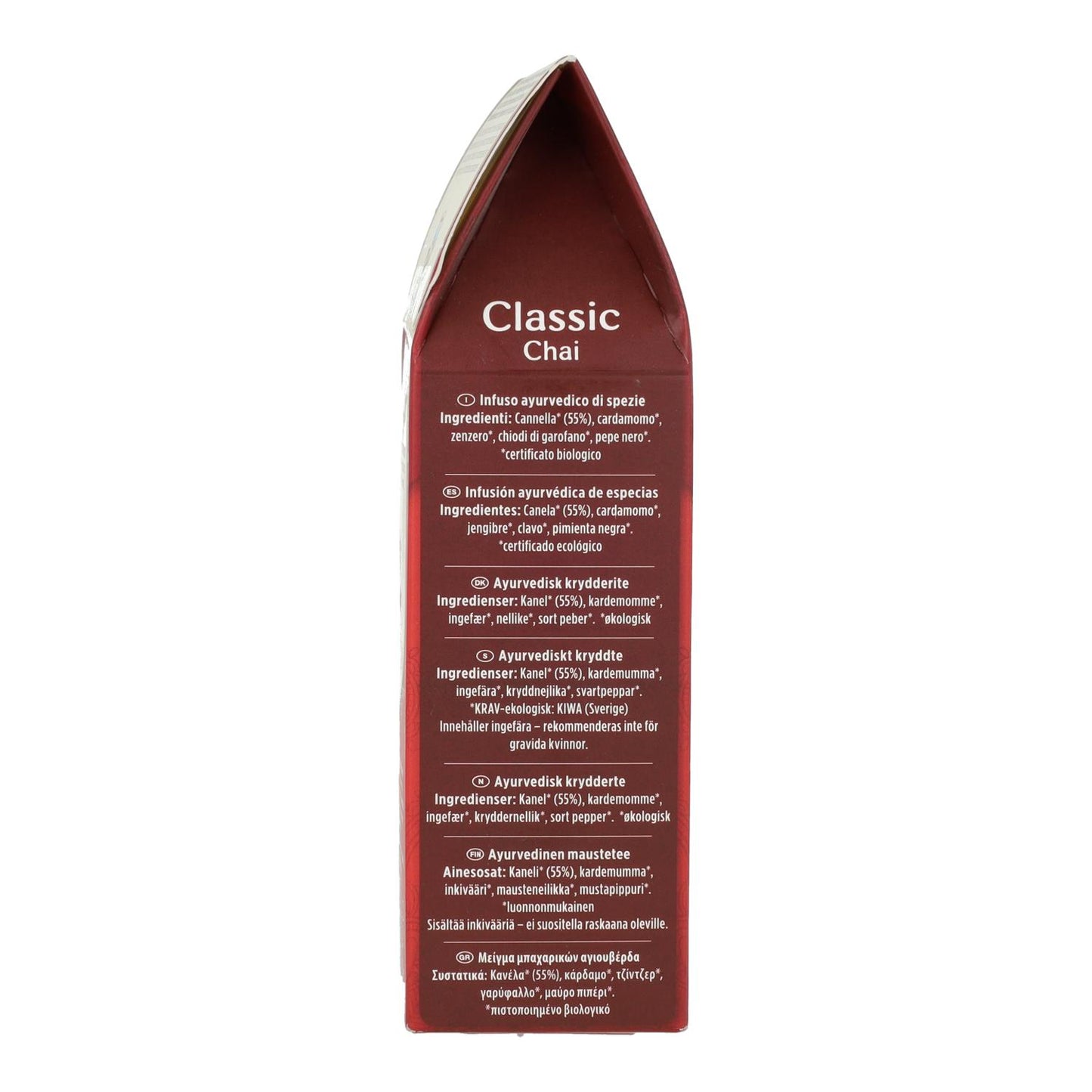 Chá Yogi BIO Classic Chai, 90 g