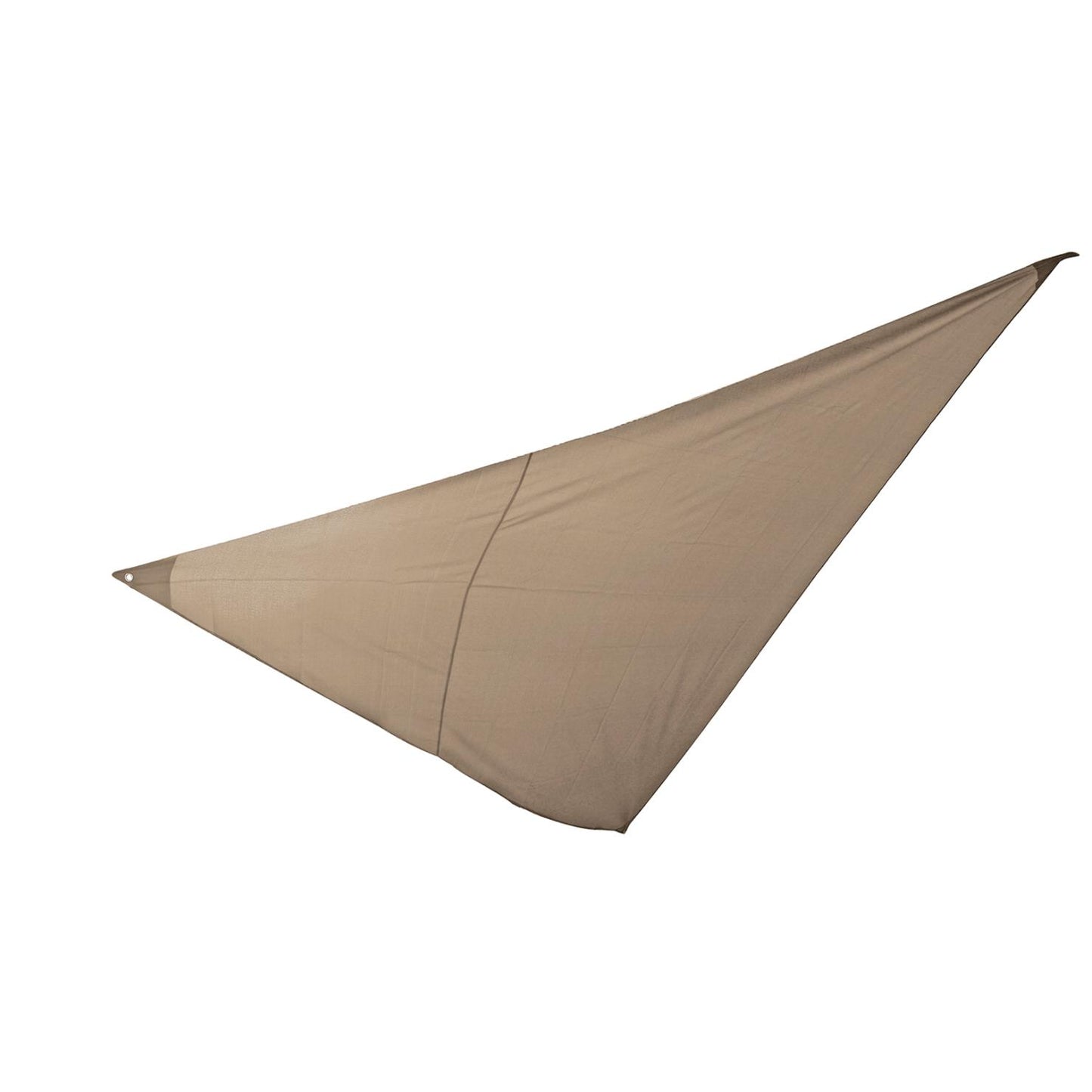Toldo de sombra triangular 5x5x5m Kb8 Topo