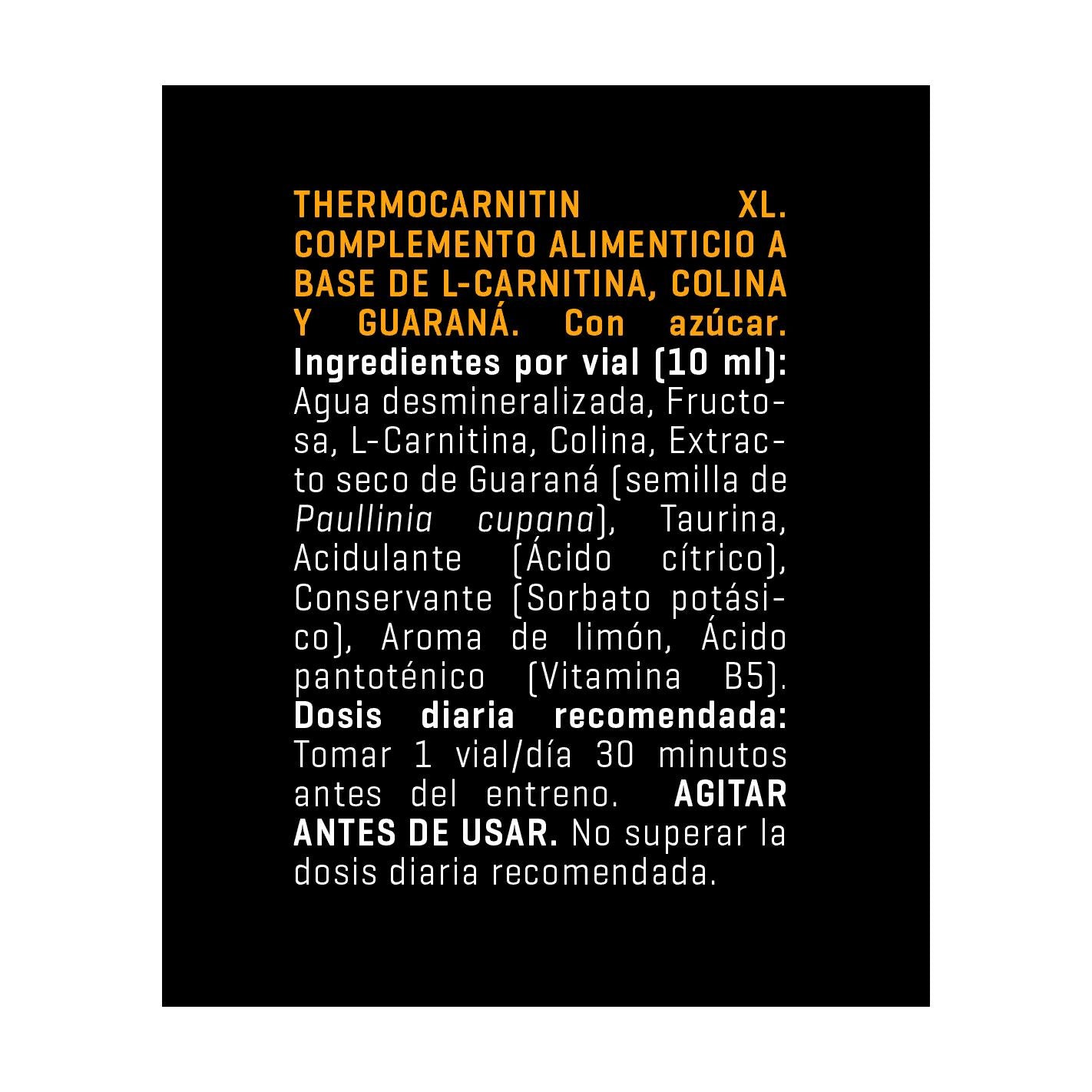 Thermocarnitin XL, energia e queima de gordura, Powergym