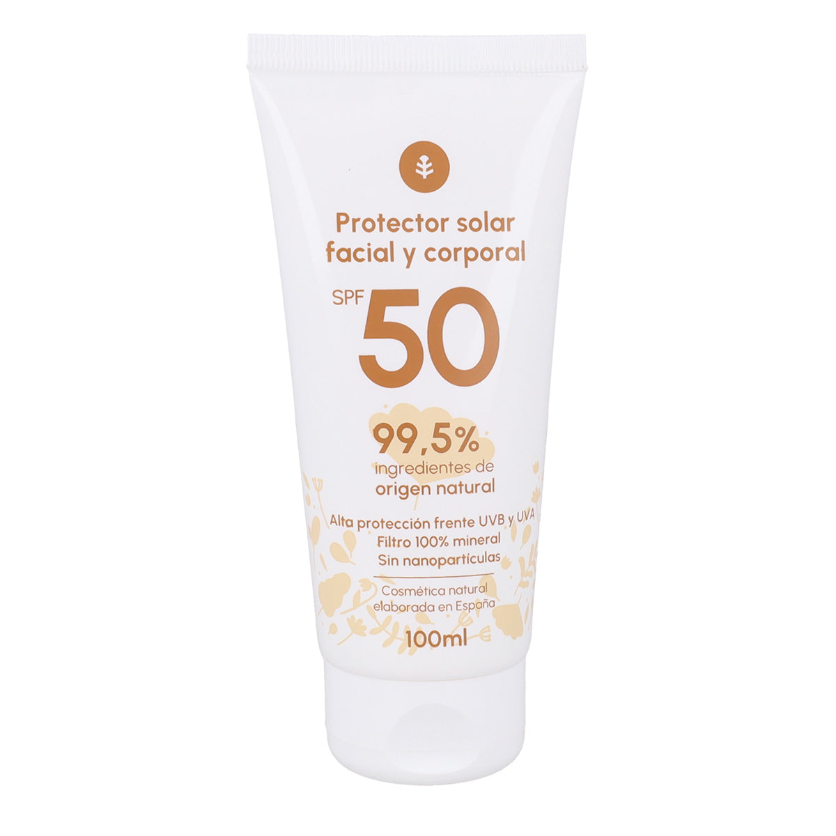 Creme Protetor Solar 100% Mineral FPS50 Planeta Huerto 100 ml