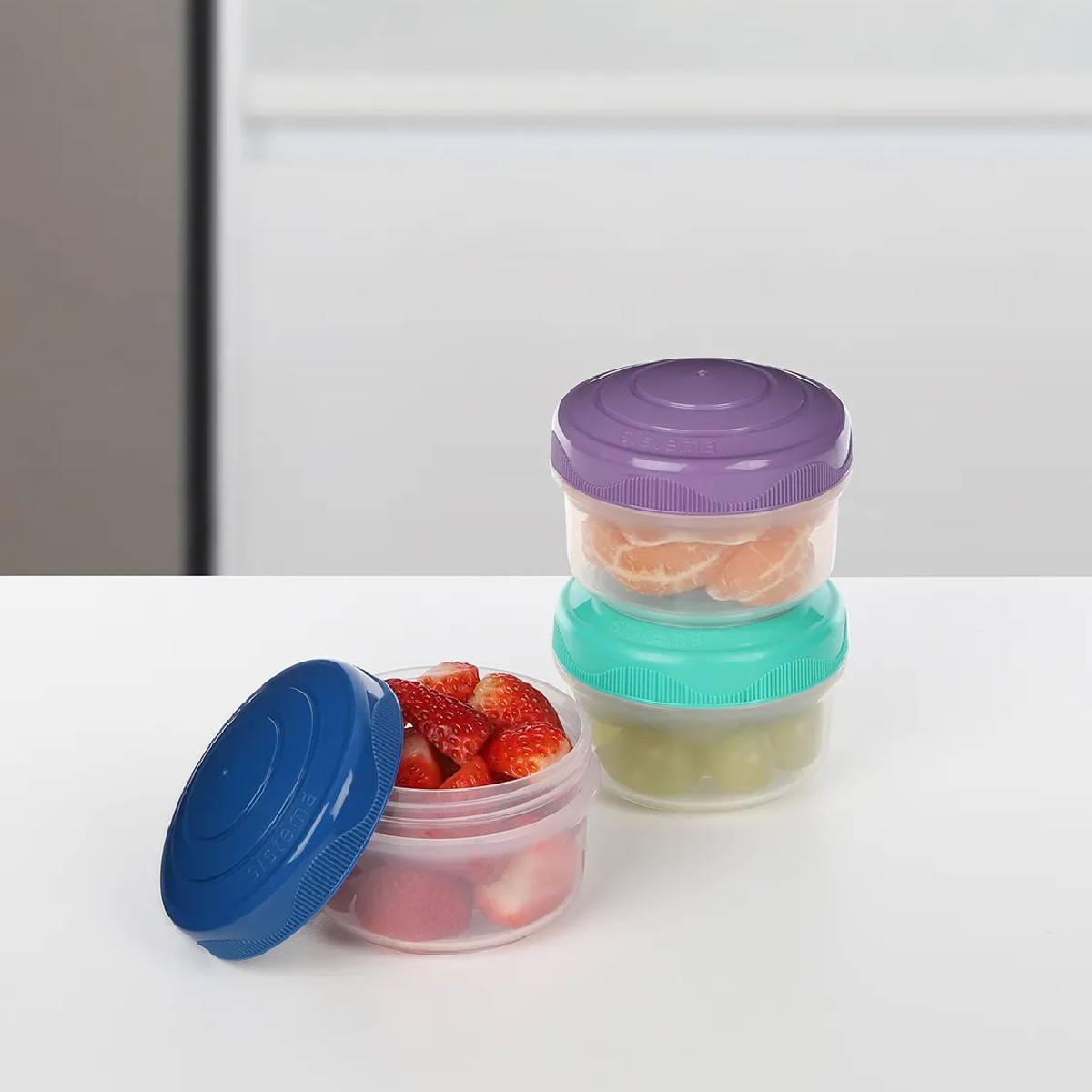 Pack de recipientes herméticos Sistema Mini Bites To Go 3x130 ml