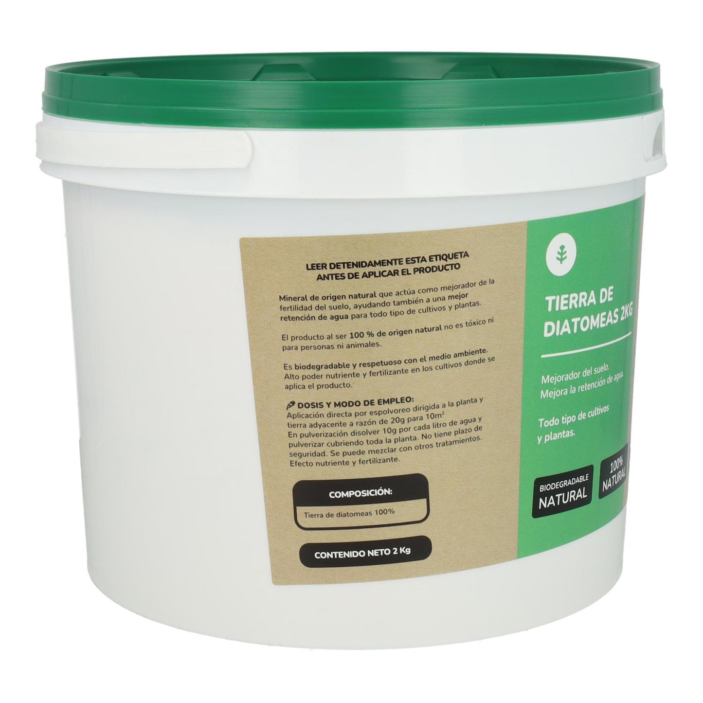 Pack de 3 Terras Diatomáceas Planeta Huerto 2 kg