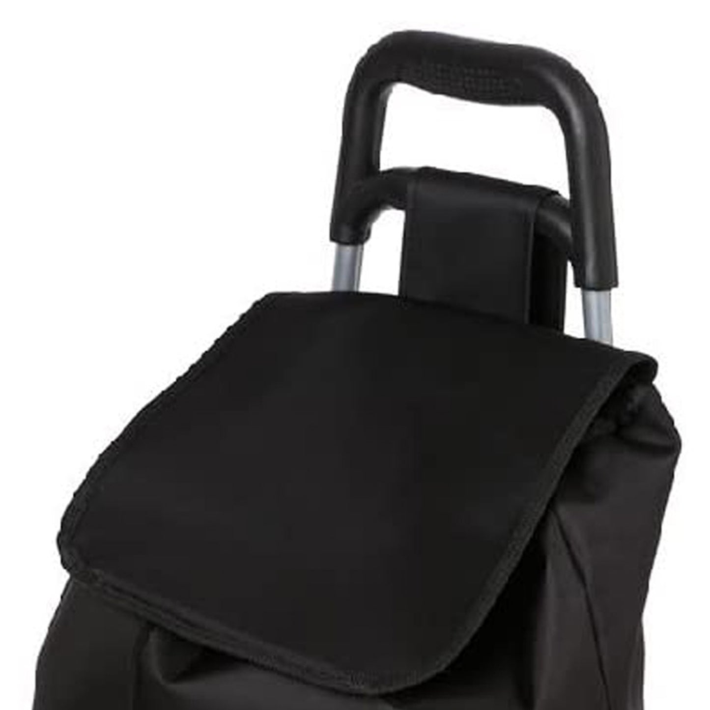 Wellhome - Carro De La Compra 2 Ruedas, 30 L., Negro_4