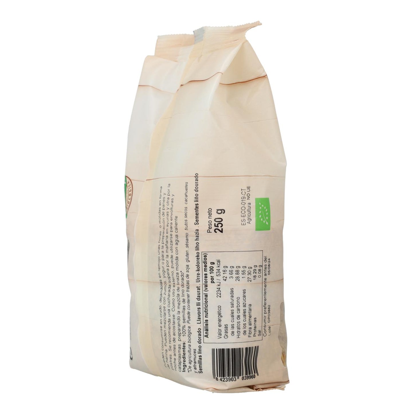 Semillas Lino Dorado Biocop 500 g