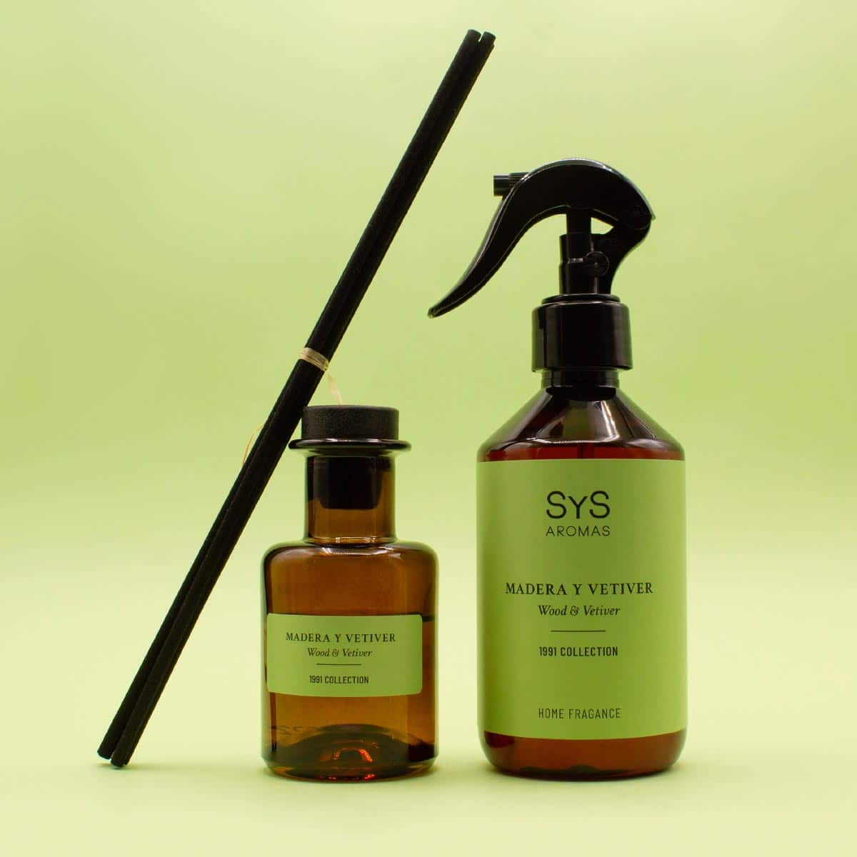 Ambientador Pulverizador Madera y Vetiver | Aroma Amaderado y Cítrico | Fragancia Cálida y Elegante para el Hogar_2