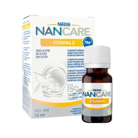 NANCARE Vitamina D Líquida 10 ml Suplemento Infantil NANCARE Vit D