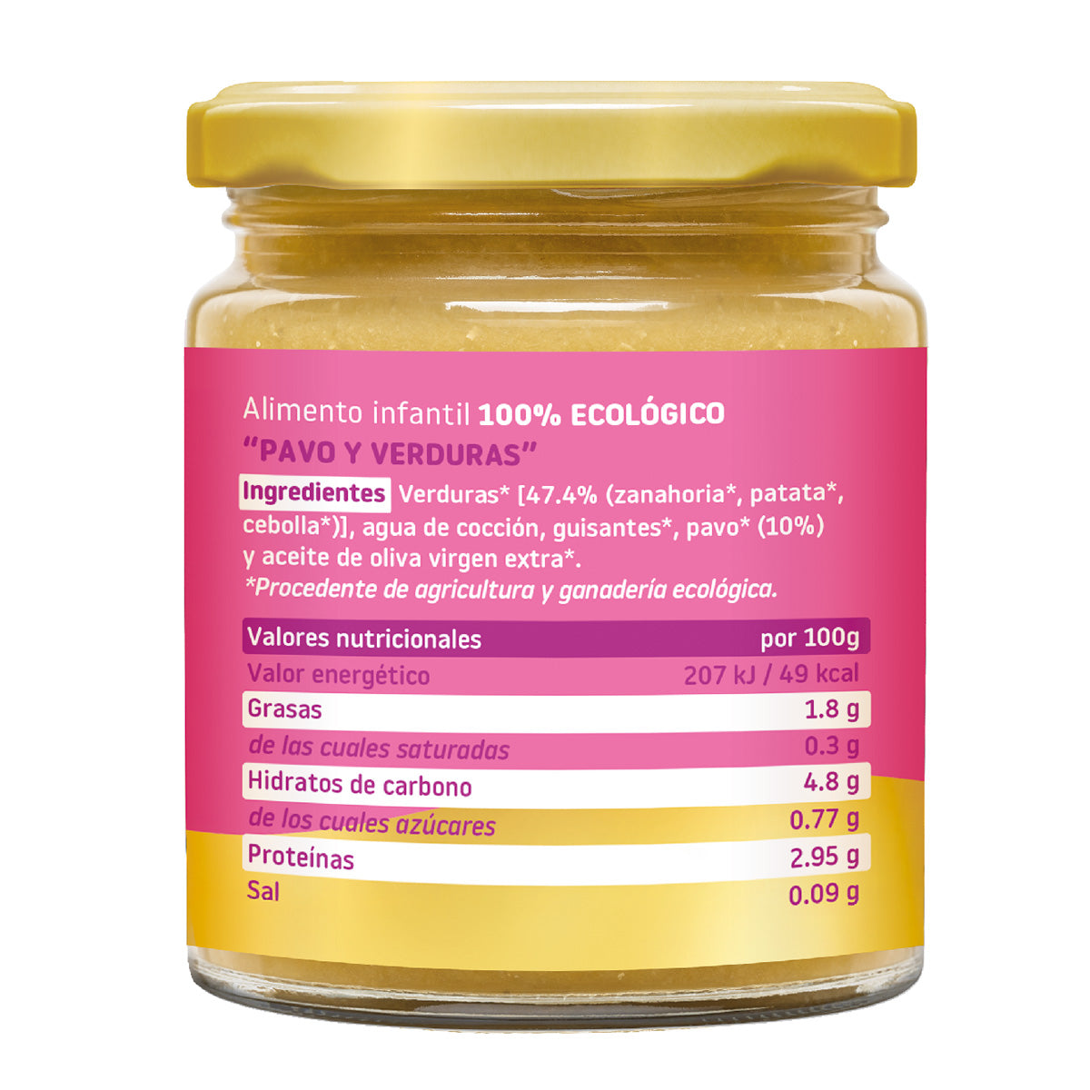 PROMOÇÃO 2x Smileat Peru Biológico e Vegetais em Pote +6 meses 230g