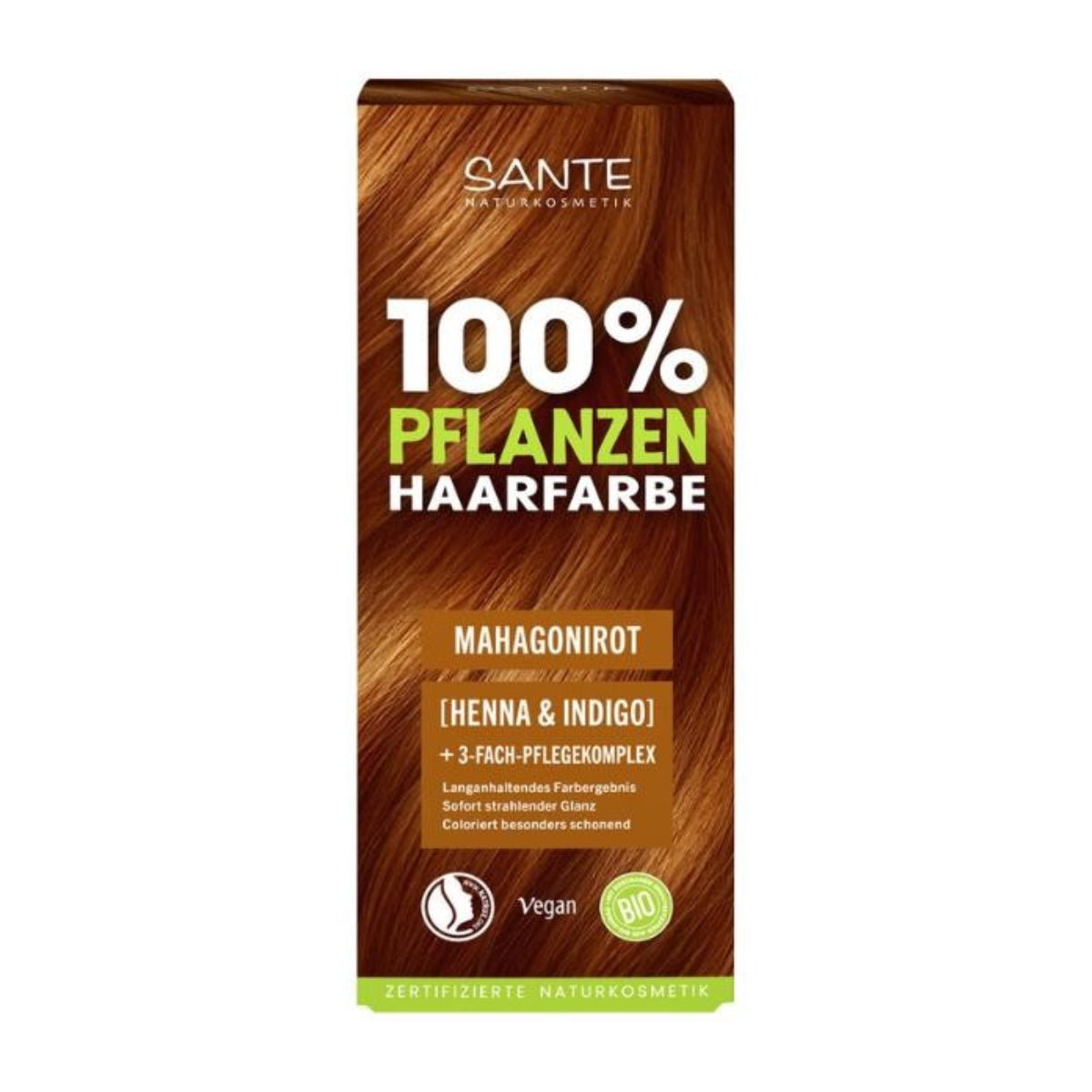 Corante Vegetal 07 Mogno Vermelho Sante 100 g