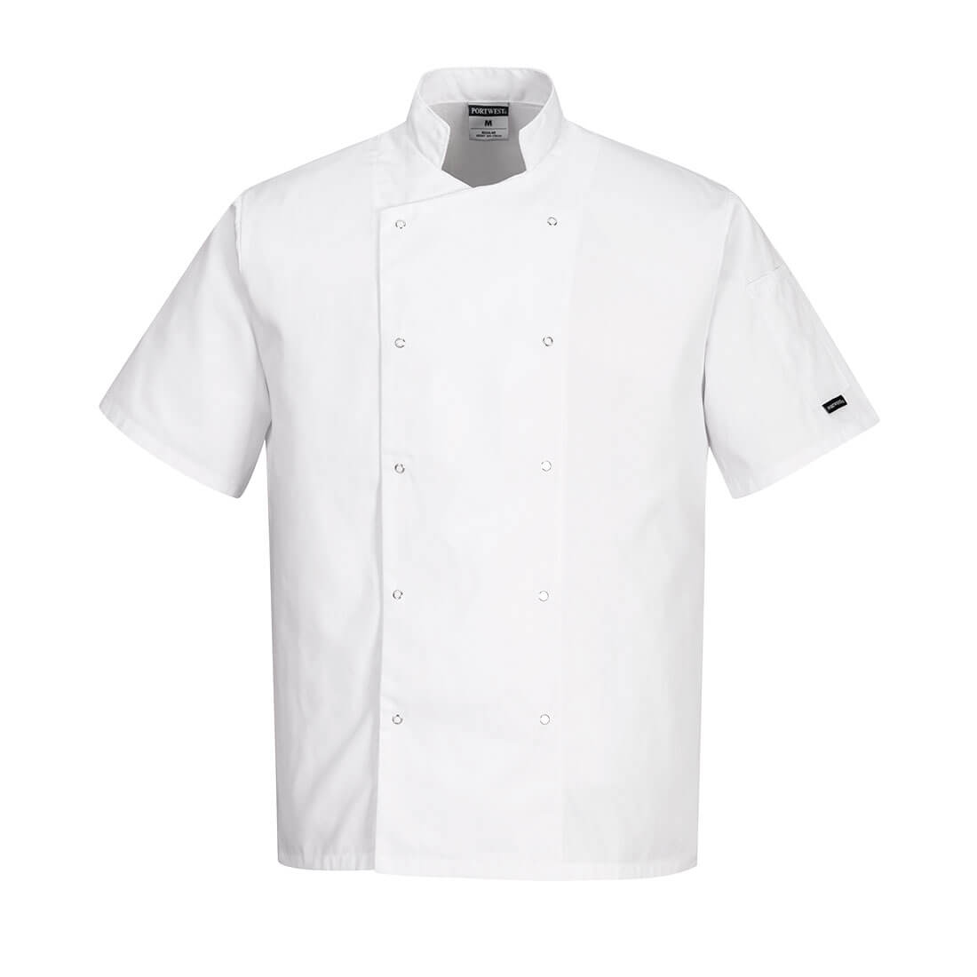 Chaqueta De Cocina Cumbria De Manga Corta / 4xl / Blanco_0