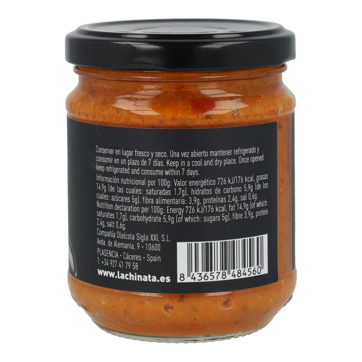 Creme de Pimentos e Beringelas La Chinata 180 gr