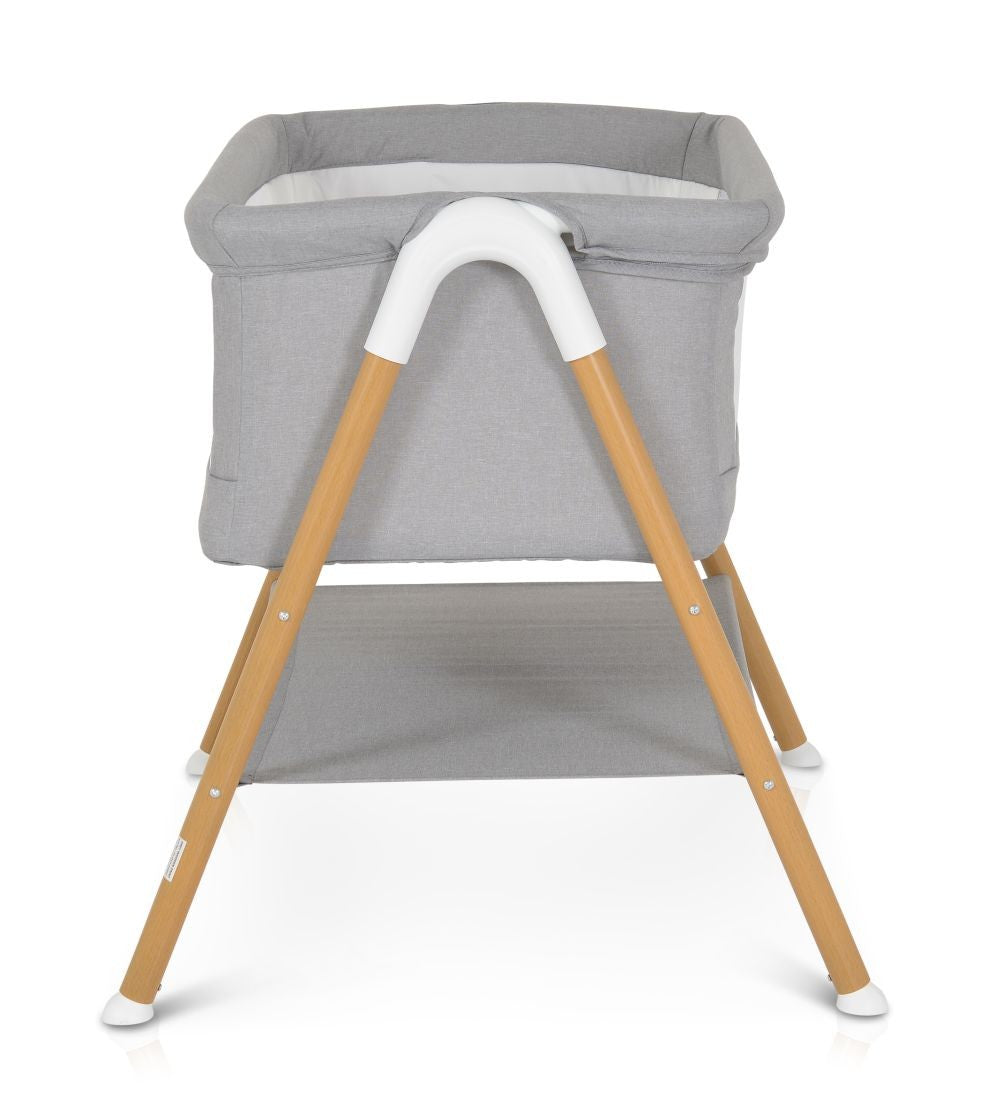 Minicuna Kalinihta Con Mosquitera Grey Wood_2