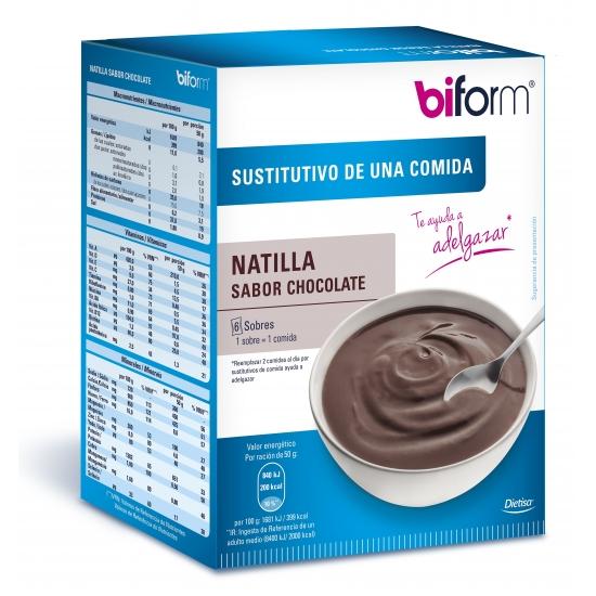 Substituto de creme de chocolate Biform, 6 saquetas
