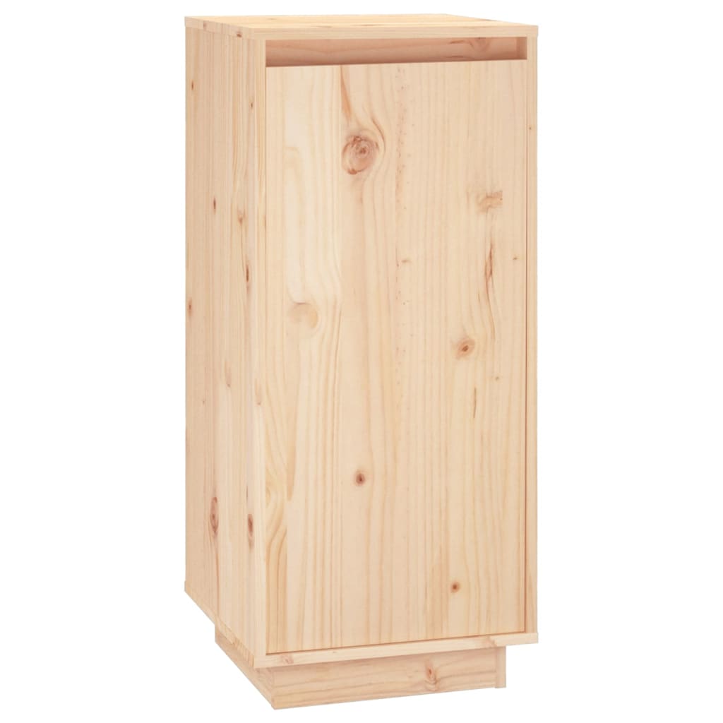 Armario Zapatero De Madera Maciza De Pino 35x35x80 Cm / Vetonek_5