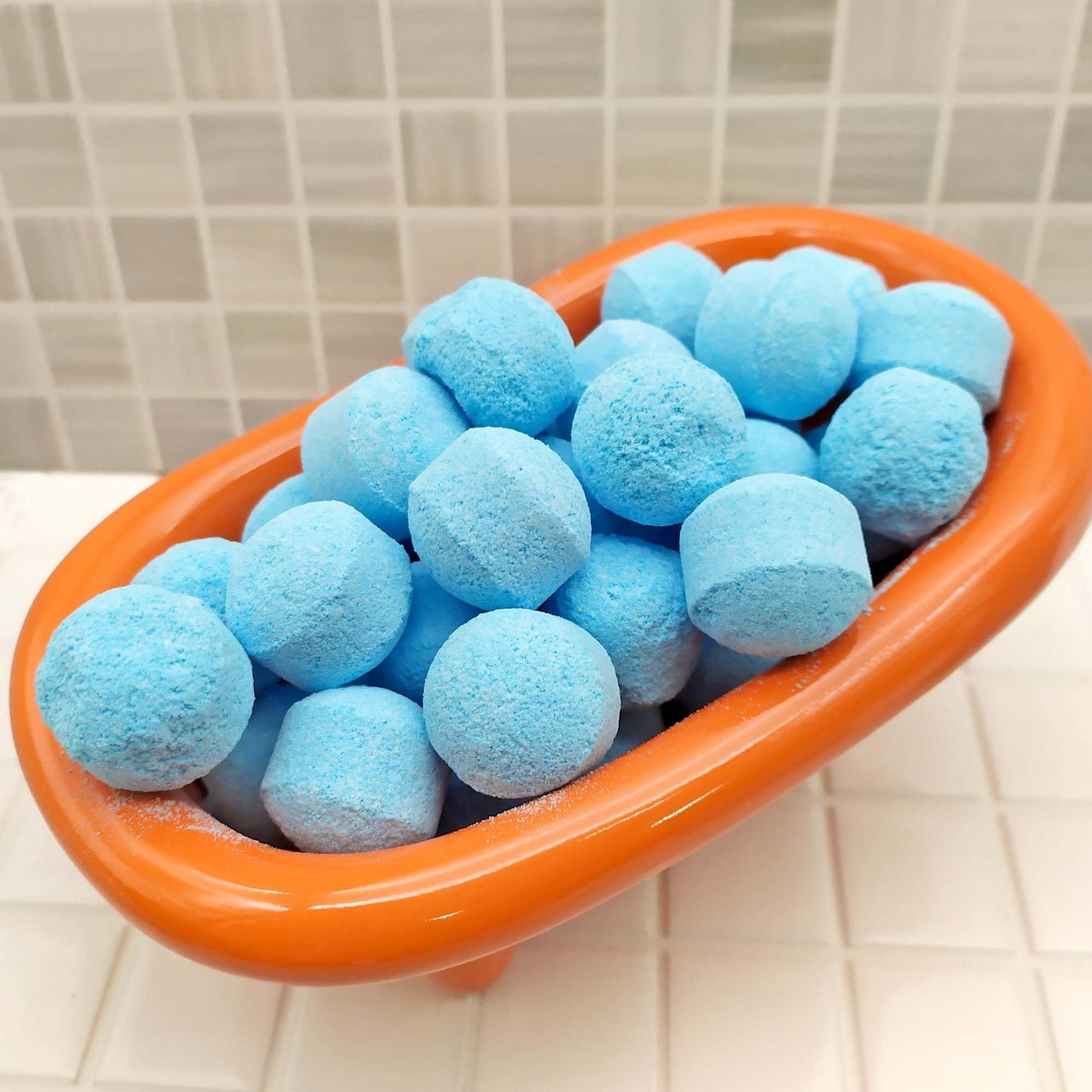 150 Mini Bombas Efervescentes Para Manicura Y Pedicura - Aroma: Talco - Pack Especial Profesionales_5