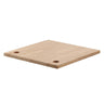 1 superfície de trabalho em faia S 650 x 650 x 30 mm Wolfcraft 6043000
