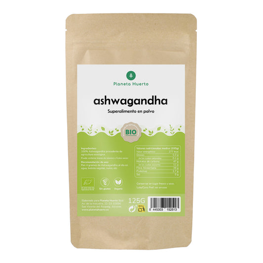 Ashwagandha em pó ECO Planeta Huerto 125 g