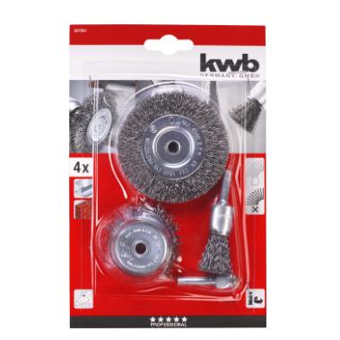 Conjunto de 4 pincéis