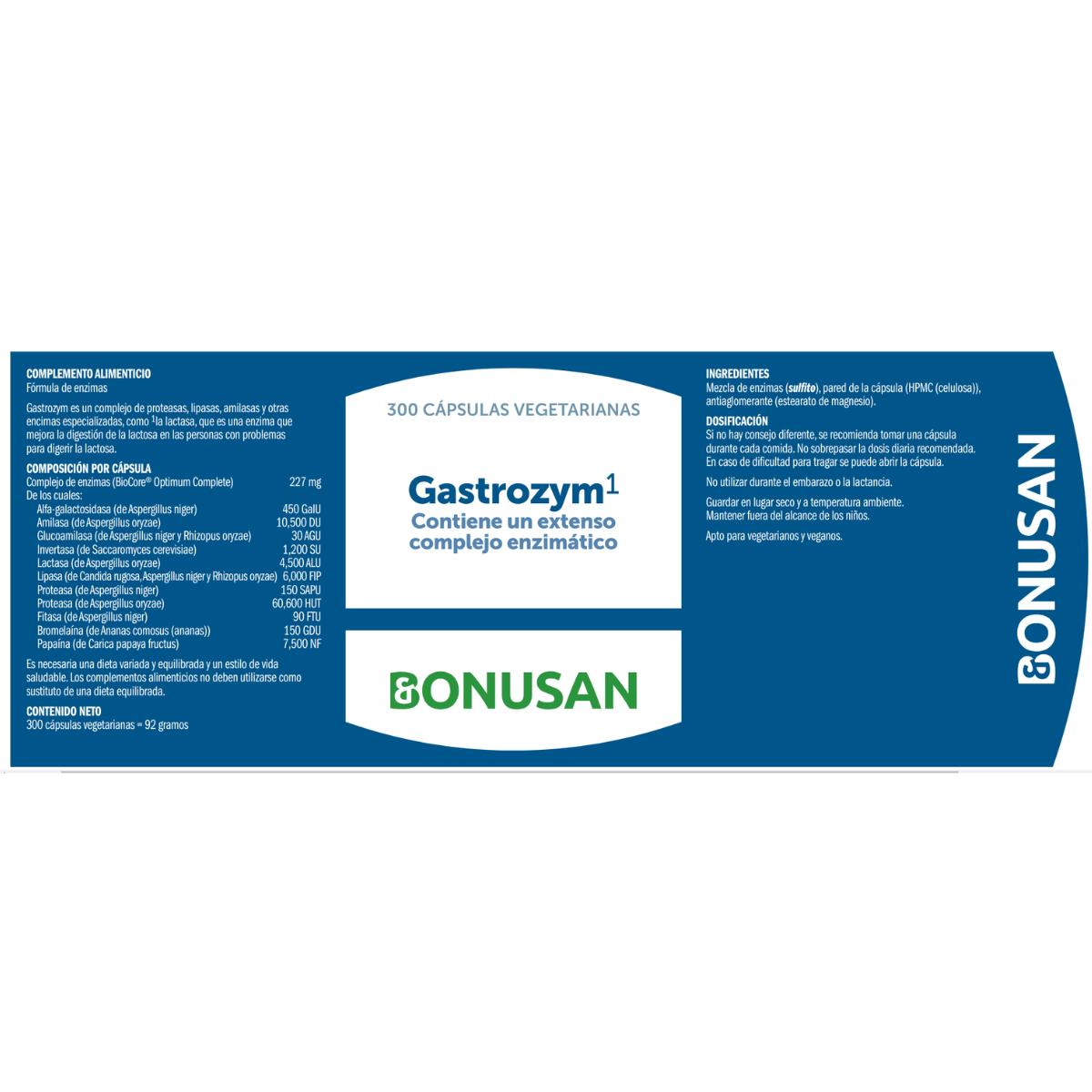 Gastrozym Bonusan 300 cápsulas