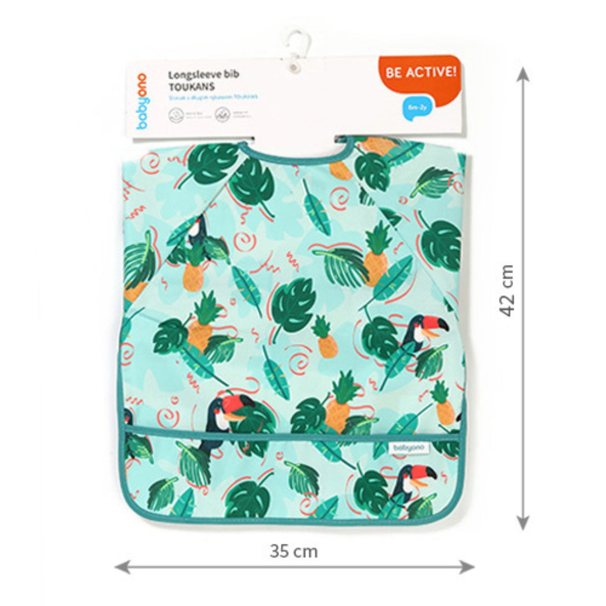 Babero Baby Con Mangas 6m-2a Tukan_2