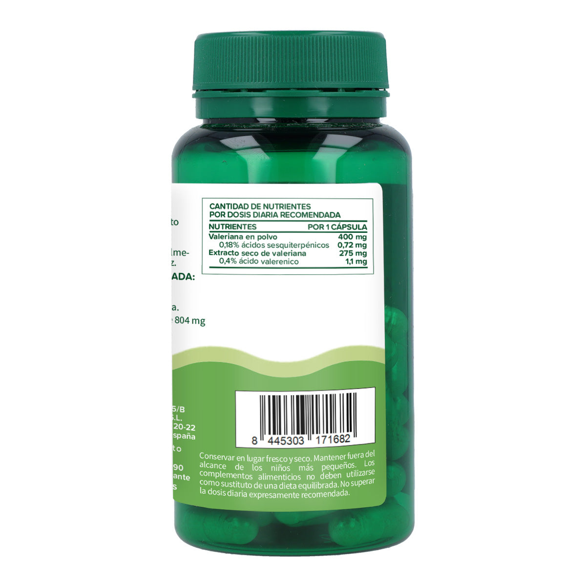 Valeriana Planet Orchard 60 cápsulas