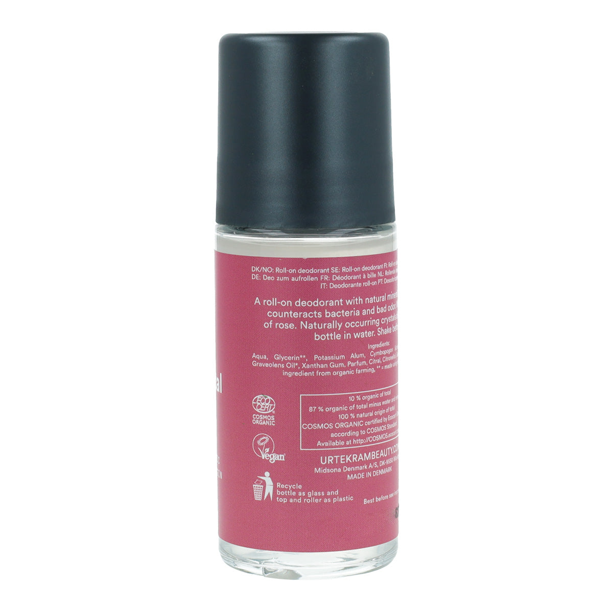 Urtekram Desodorizante Roll-On Rosas 50 ml