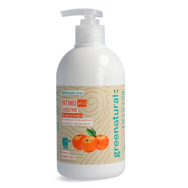 Gel de higiene íntima bio Sensitive pH 5,5 – para toda a família – 500ml