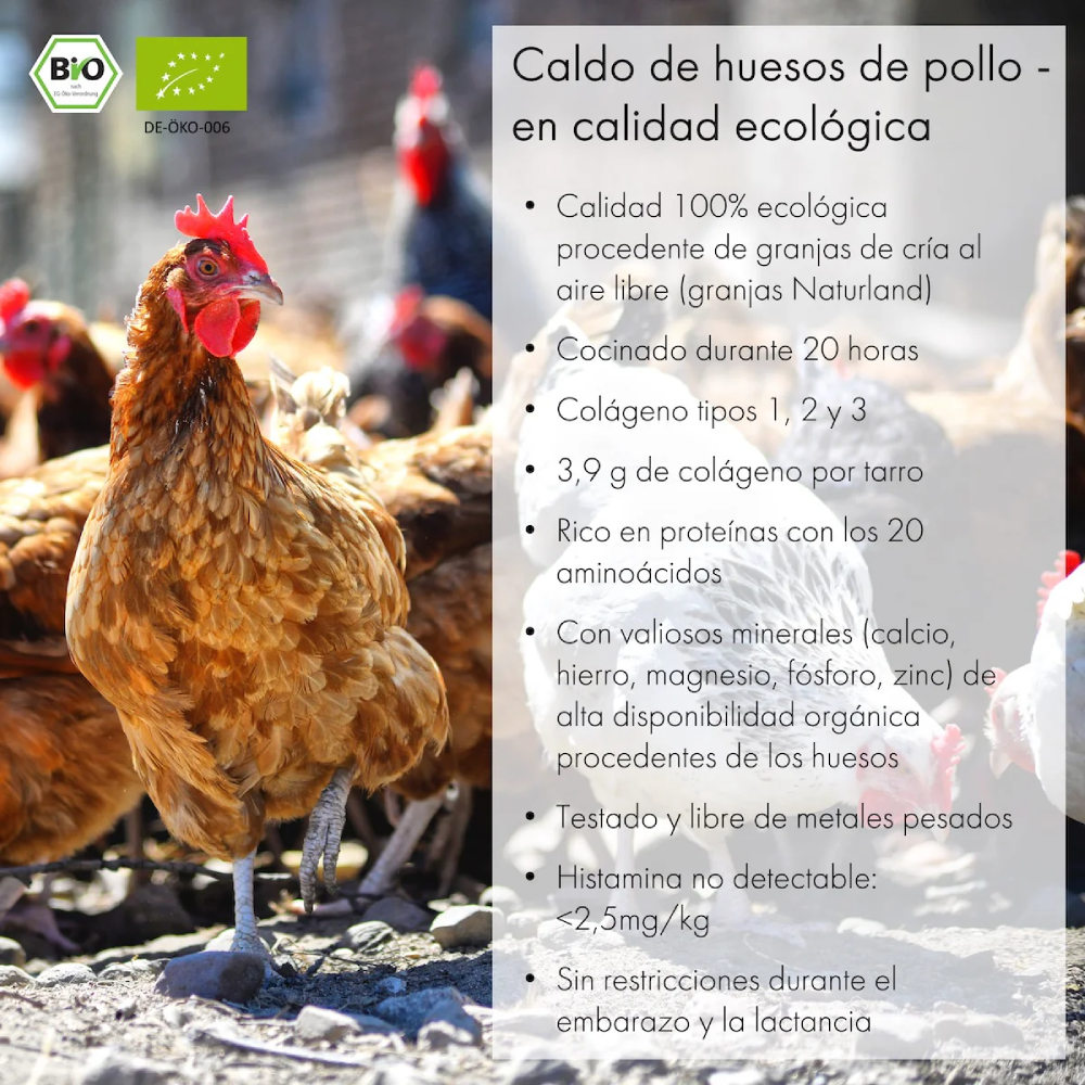 Caldo de Ossos de Frango Biológico Jarmino 350ml