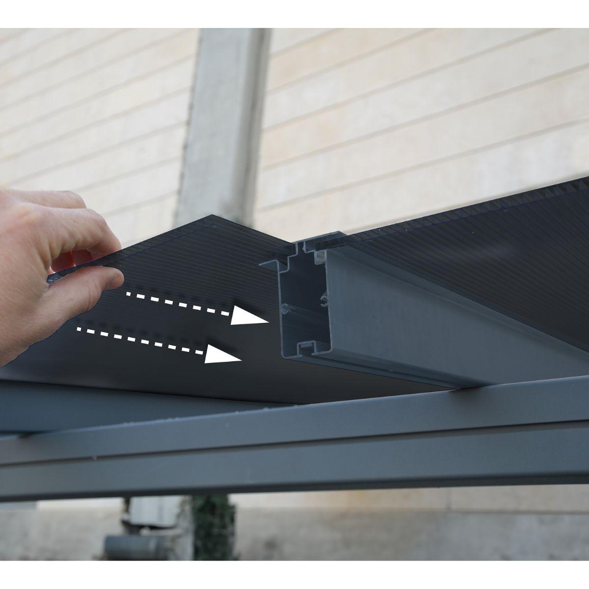 Carport Verona alumínio 504x299 cm Canopia da Palram