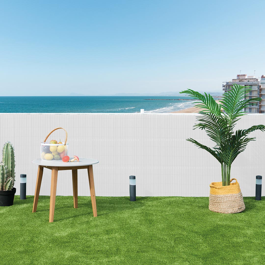 Cañizo Pvc Essential Recycane 20mm Blanco Para Cerramientos 2x3 M / Multicolor_2