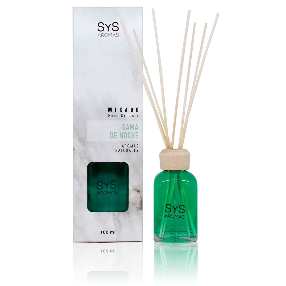 Ambientador Mikado Dama De Noche 100 ml | Difusor De Varillas | Fragancia Floral Intensa Y Elegante | Hogar_0