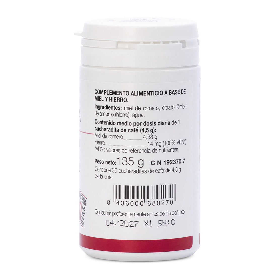 Ferro com mel Ana Maria LaJusticia 135 g