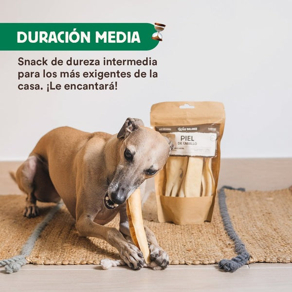 Mordedor em pele de cavalo natural Wild Balance 100g