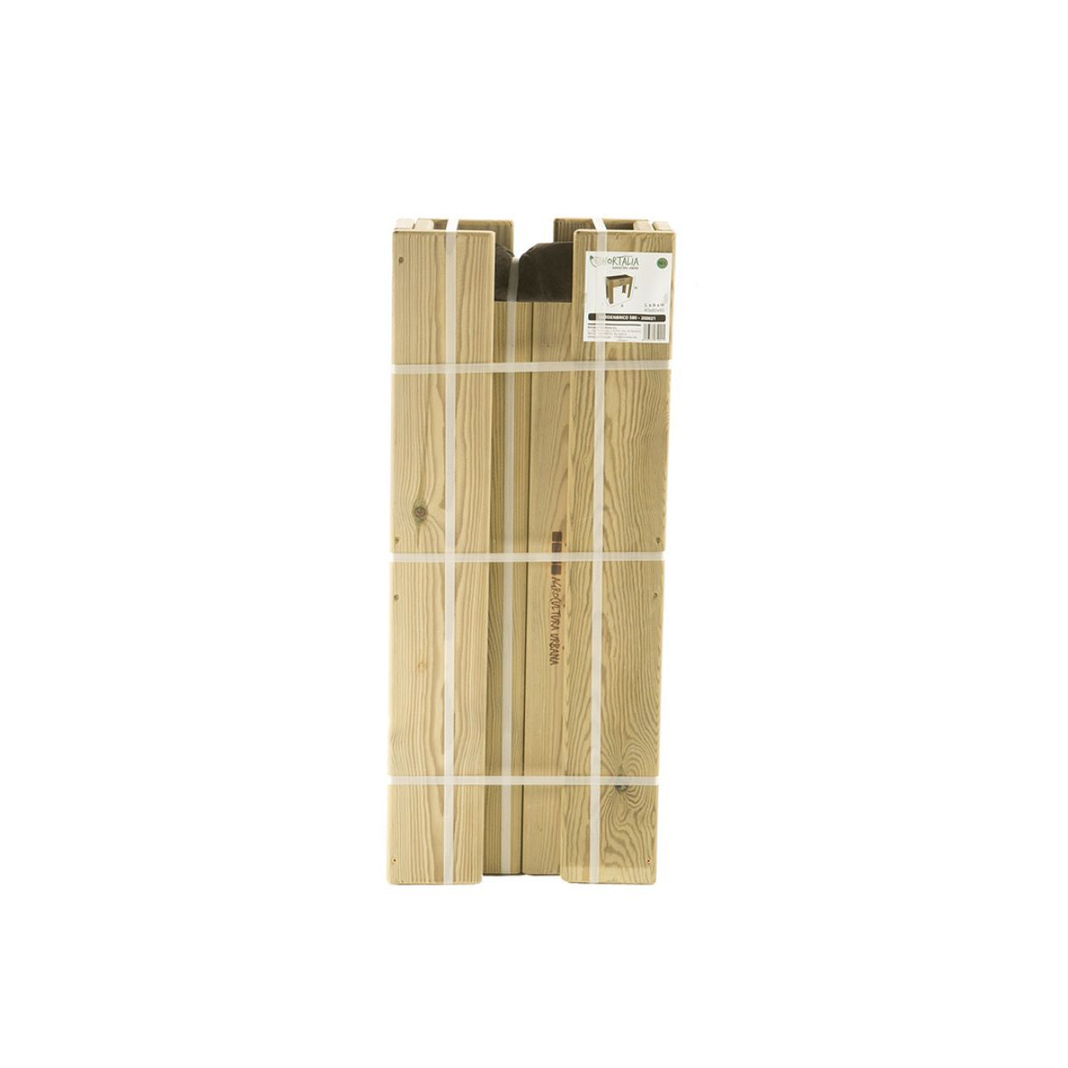 Mesa de cultivo baixa Gardenbrico S40 Hortalia 50 L