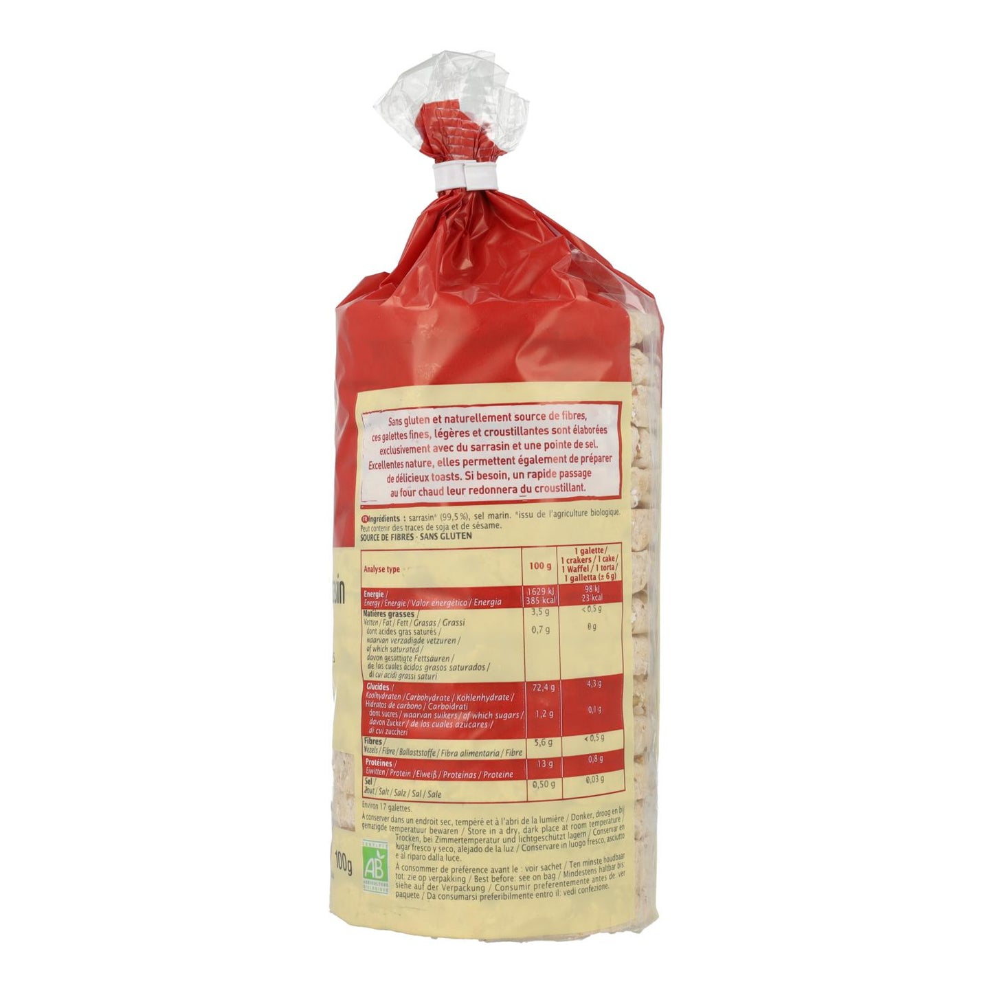 Panquecas de trigo sarraceno sem glúten Primeal, 100 g