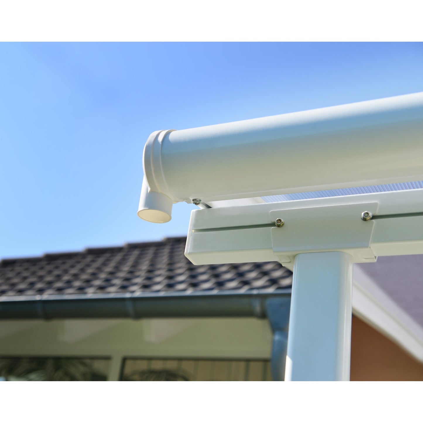 Pérgola anexa branca Sierra 224x670 cm