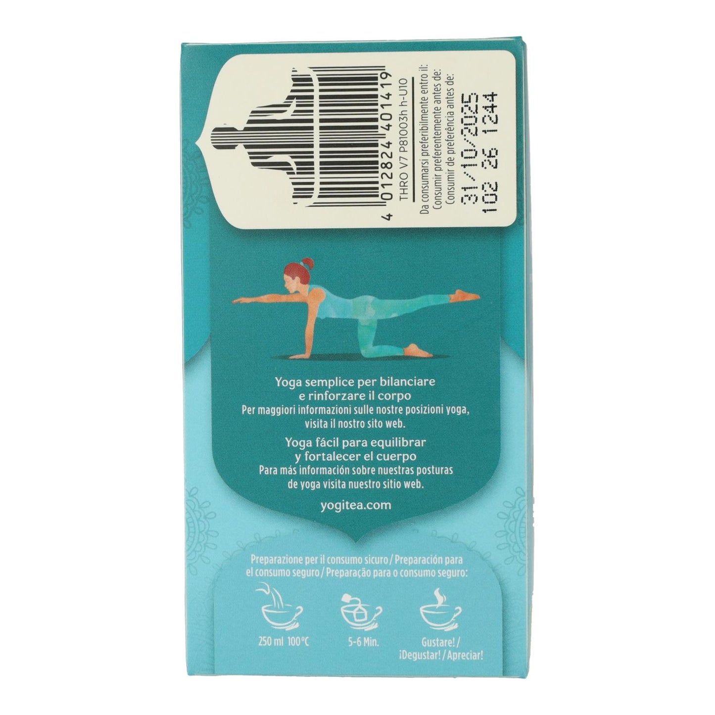 Yogi Tea BIO Clear Voice, 17 saquetas de chá