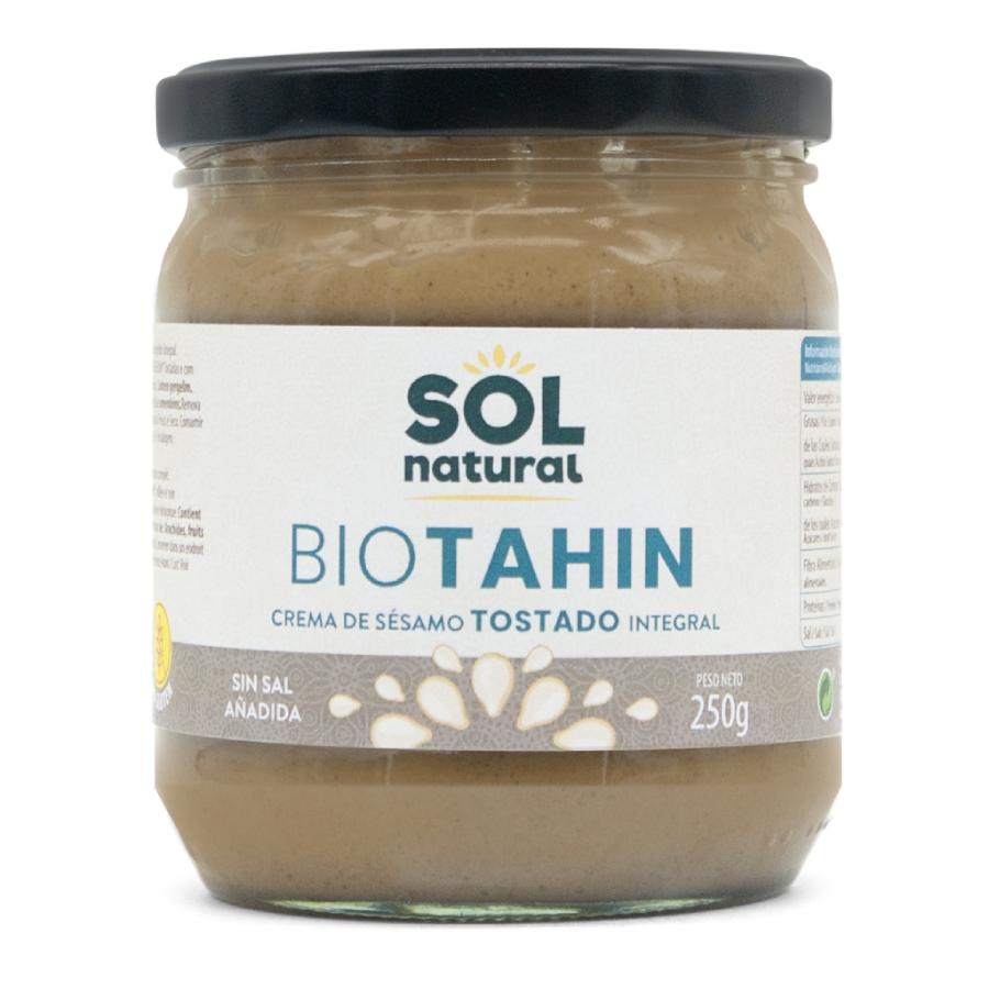Tahini Integral Biológico Torrado sem Sal Sol Natural 250 gr