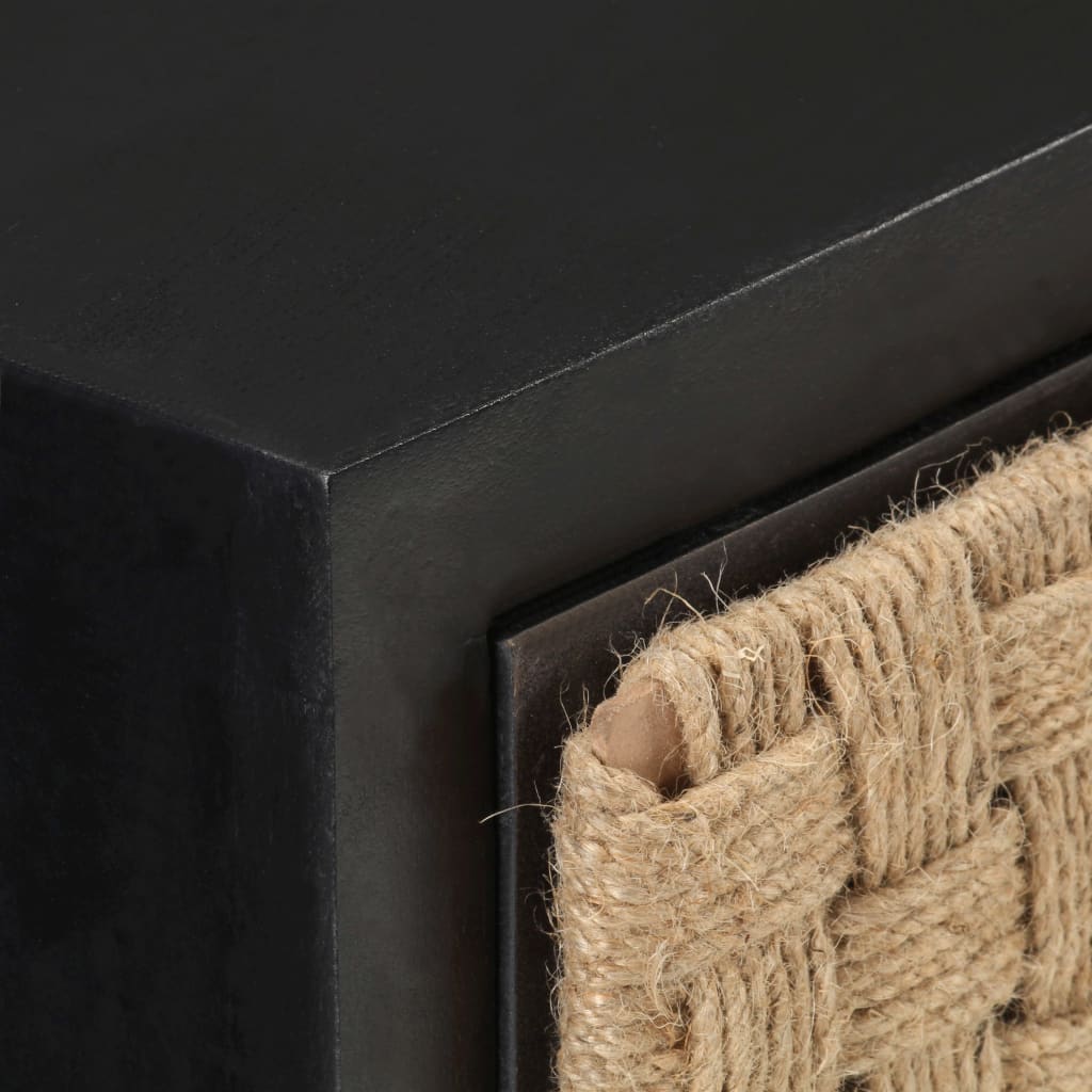Mesa Consola De Madera Maciza De Mango 90x35x76 Cm_4
