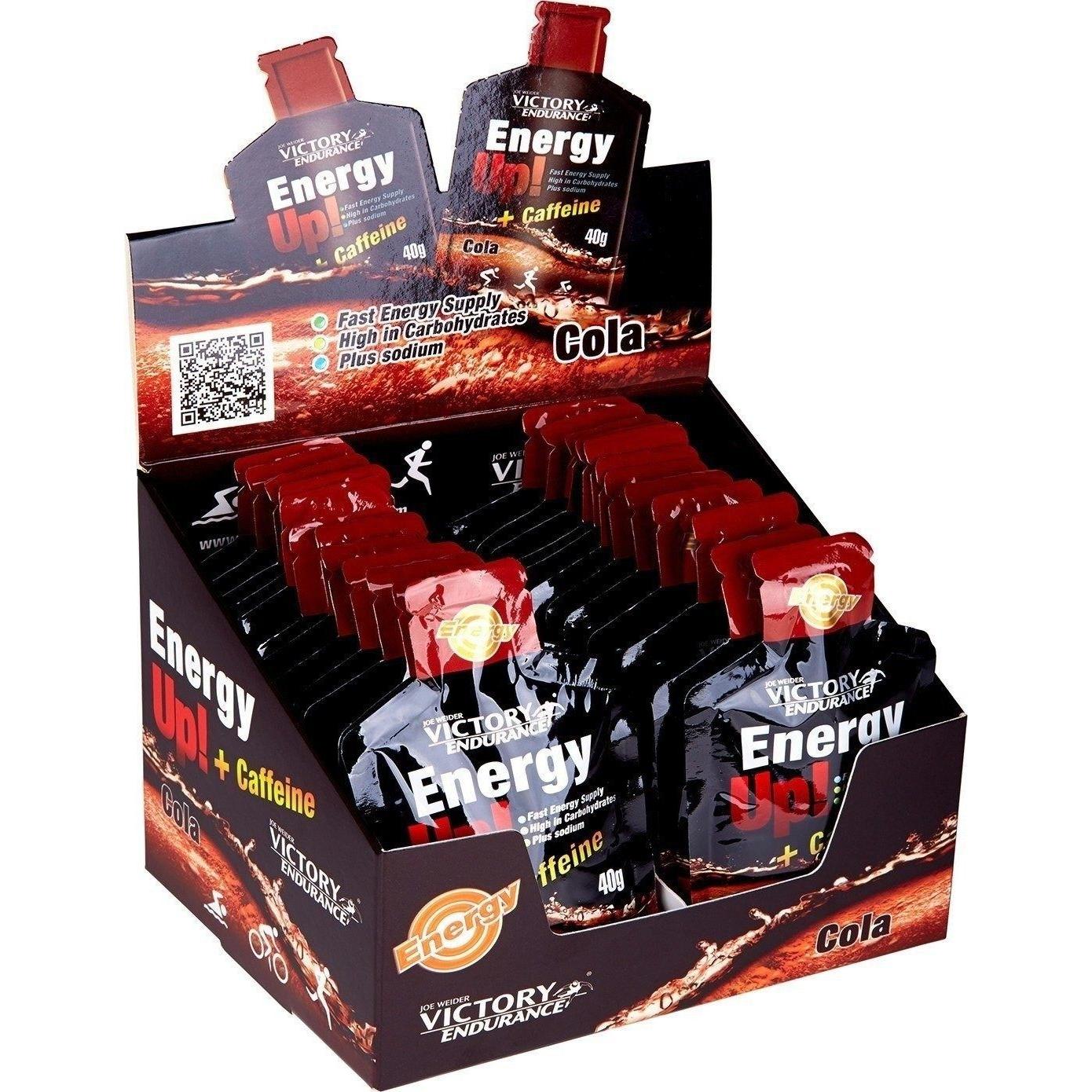EMBALAGEM 12 Energy Up Gel + Cafeína Cola Victory Endurance 12 UNIDADES