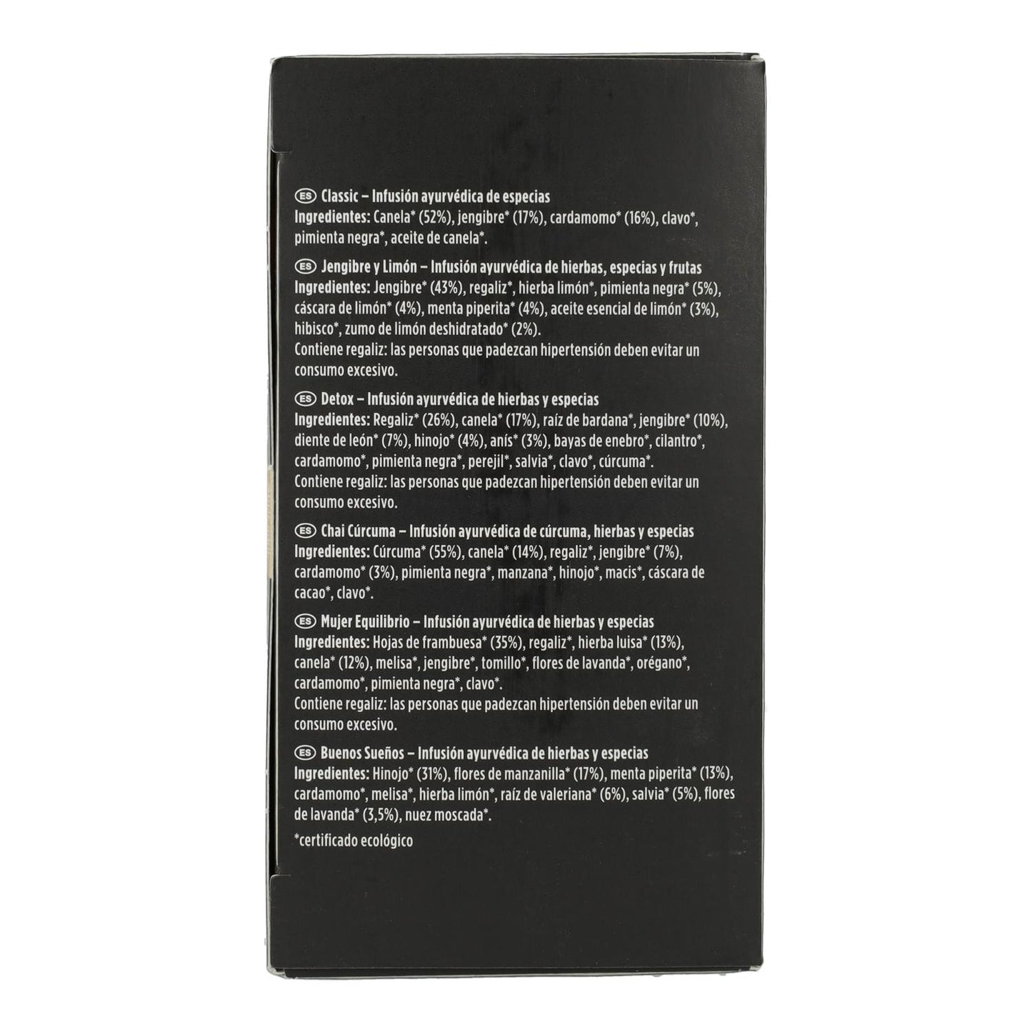 Seleção Ayurvédica Yogi Tea BIO 18 saquetas de chá sortidas