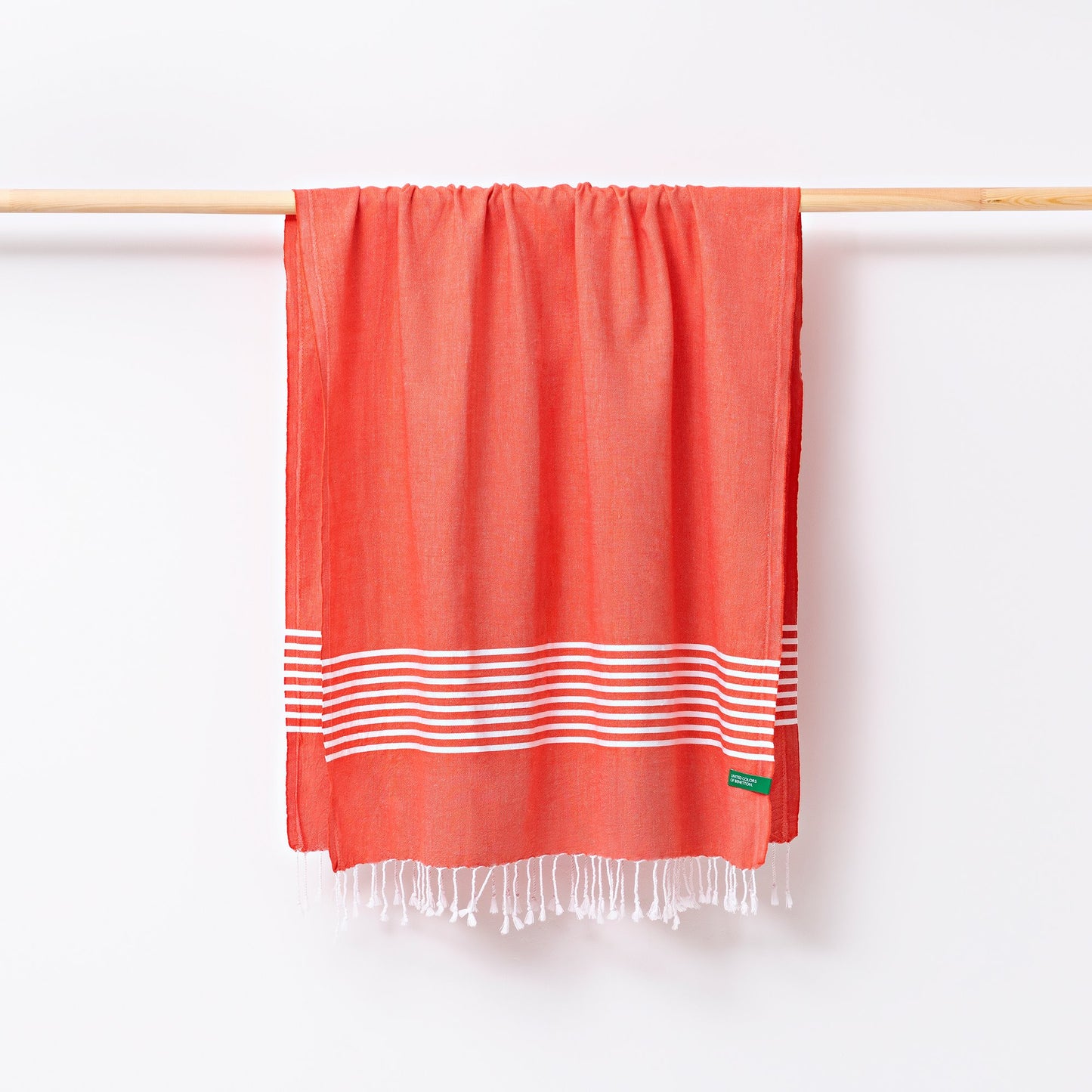 Hamman 80x165cm 170gsm 100%algodon Rojo Casa Benetton