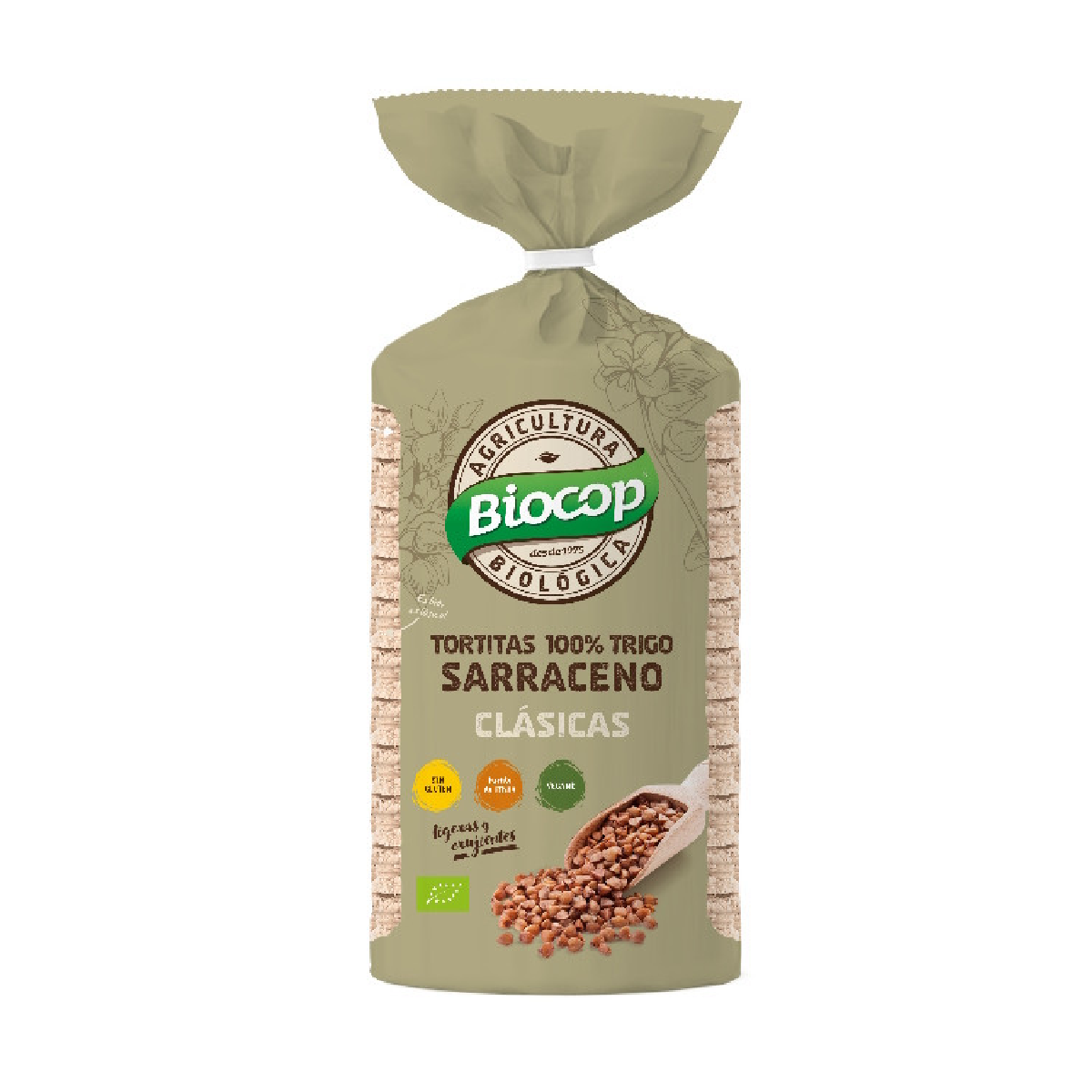Panquecas de trigo sarraceno 100% Biocop 100 g